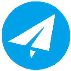 纸飞机下载 logo